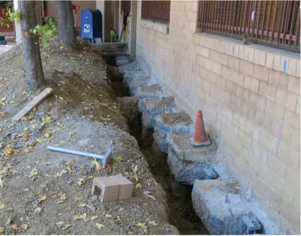 Foundation Settlement and Stabilization
