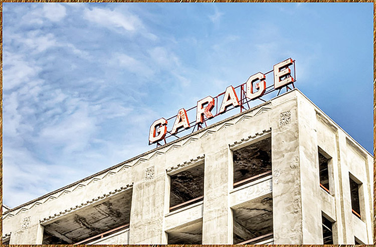 Corroded Parking Garage